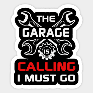 Built to Fix: The Mechanic’s Life Sticker